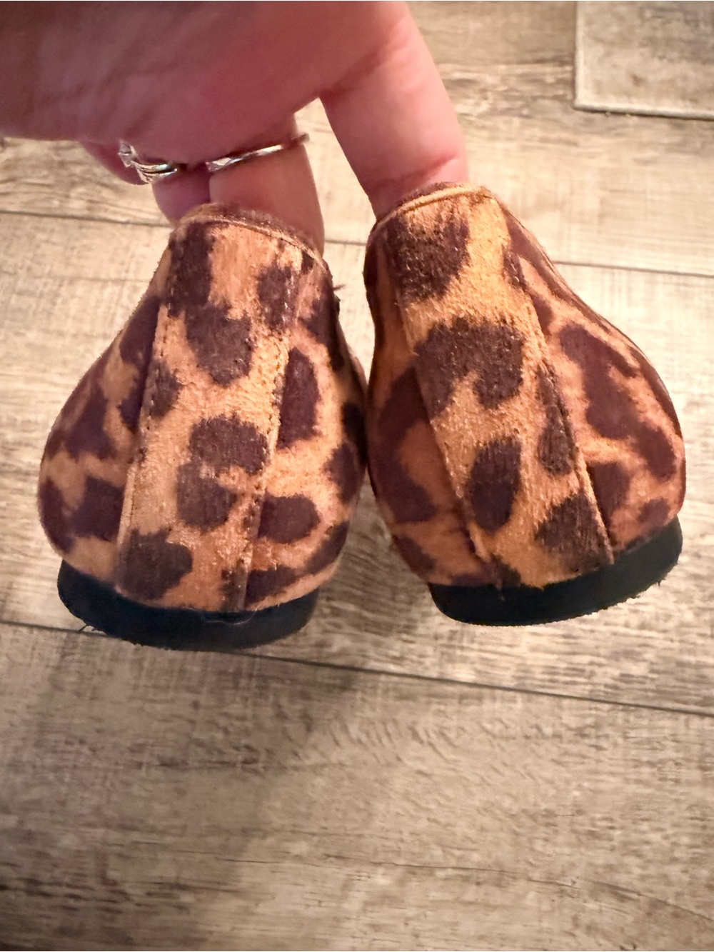 NWOB Vionic Orinda Square Toe Leopard Flats Size 7.5 - Picture 7 of 8